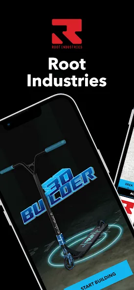 Scooter 3D custom builder (Скутер 3D настраиваемый конструктор) [МОД: Много монет, Открытые уровни и Мега MOD] Screenshot 1