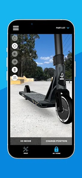 Scooter 3D custom builder (Скутер 3D настраиваемый конструктор) [МОД: Много монет, Открытые уровни и Мега MOD] Screenshot 4