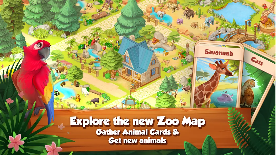 Homesteads: Dream Farm (Хомстедс) [МОД: Много монет, Открытые уровни и Мега MOD] Screenshot 1