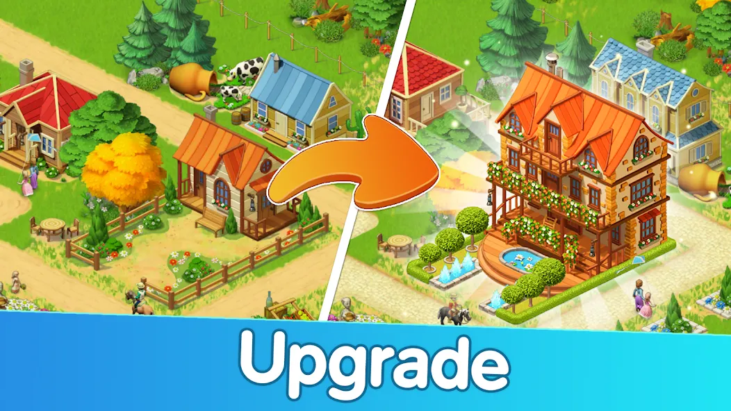 Homesteads: Dream Farm (Хомстедс) [МОД: Много монет, Открытые уровни и Мега MOD] Screenshot 3