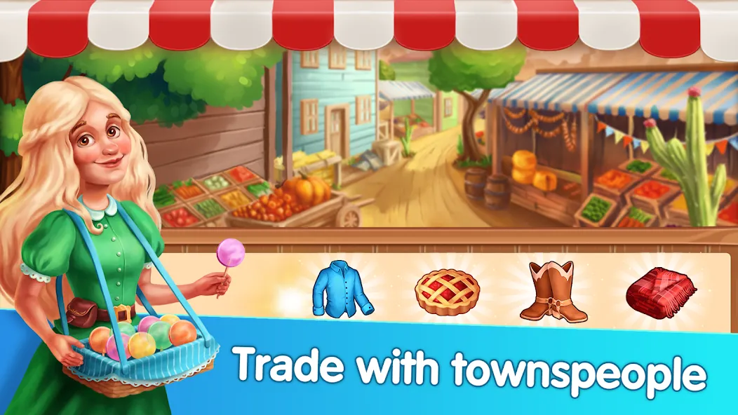 Homesteads: Dream Farm (Хомстедс) [МОД: Много монет, Открытые уровни и Мега MOD] Screenshot 4