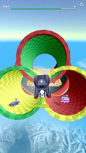 Ramp Racing 3D — Extreme Race [МОД: Все открыто, Дополнительные деньги и Меню MOD] Screenshot 4