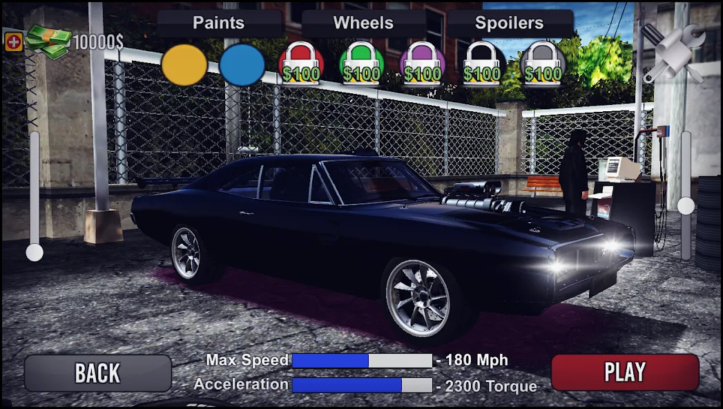 Charger Drift Simulator (Чарджер Дрифт Симулятор) [МОД: Много монет, Открытые уровни и Мега MOD] Screenshot 2