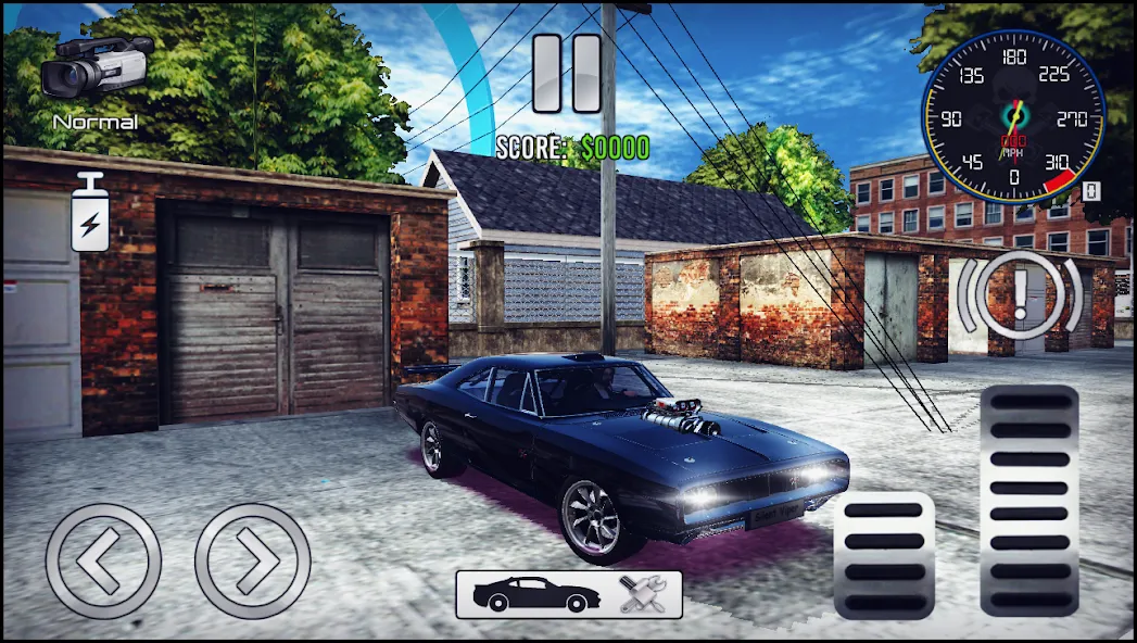 Charger Drift Simulator (Чарджер Дрифт Симулятор) [МОД: Много монет, Открытые уровни и Мега MOD] Screenshot 5