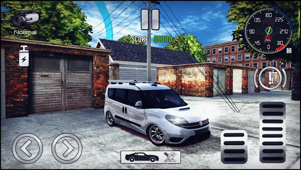 Doblo Drift Simulator (Добло Дрифт Симулятор) [МОД: Меню, Бесконечные монеты и Открытые уровни] Screenshot 5
