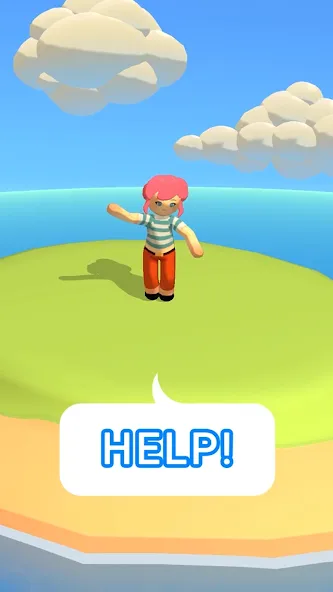 Stranded Island Survival Games (Стрендед Айленд) [МОД: Много монет, Открытые уровни и Мега MOD] Screenshot 1