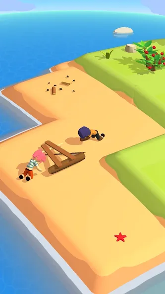 Stranded Island Survival Games (Стрендед Айленд) [МОД: Много монет, Открытые уровни и Мега MOD] Screenshot 4