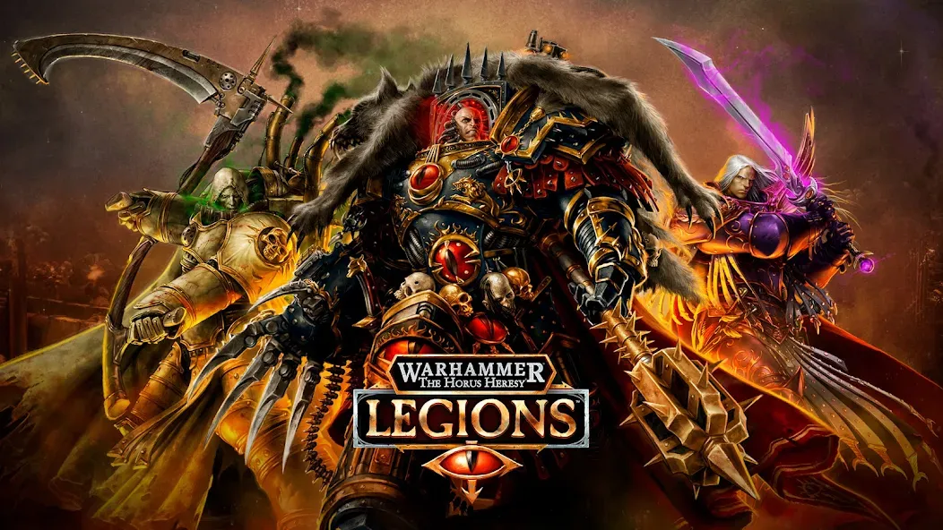 Warhammer Horus Heresy Legions (Вархаммер Искупление Хоруса Легионы) [МОД: Деньги, Монеты и Меню MOD] Screenshot 1