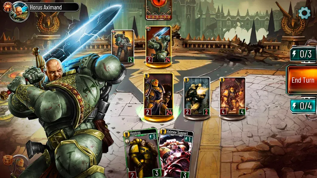Warhammer Horus Heresy Legions (Вархаммер Искупление Хоруса Легионы) [МОД: Деньги, Монеты и Меню MOD] Screenshot 2