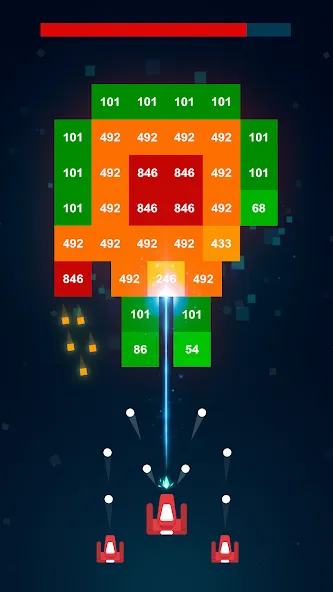 Fire Hero 2D — Space Shooter (Файер Хиро 2Д) [МОД: Меню, Бесконечные монеты и Открытые уровни] Screenshot 4