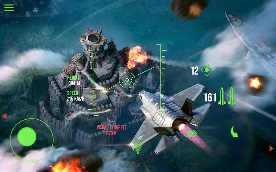 Modern Warplanes: PvP Warfare (Модерн Варплейнс) [МОД: Меню, Бесконечные монеты и Открытые уровни] Screenshot 5