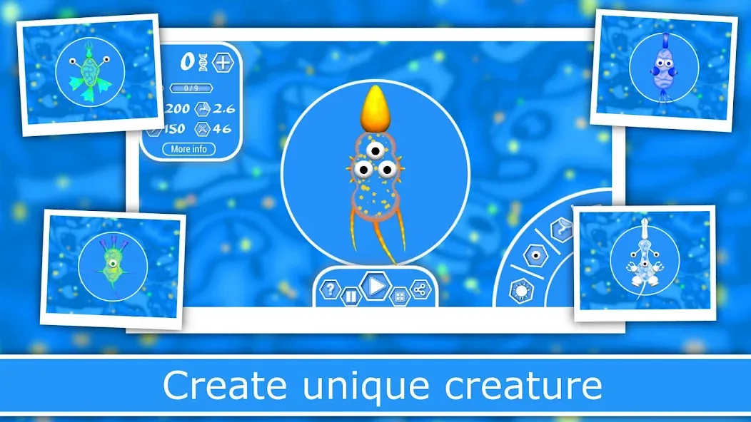 Evolution of Species 2 [МОД: Много монет, Открытые уровни и Мега MOD] Screenshot 2