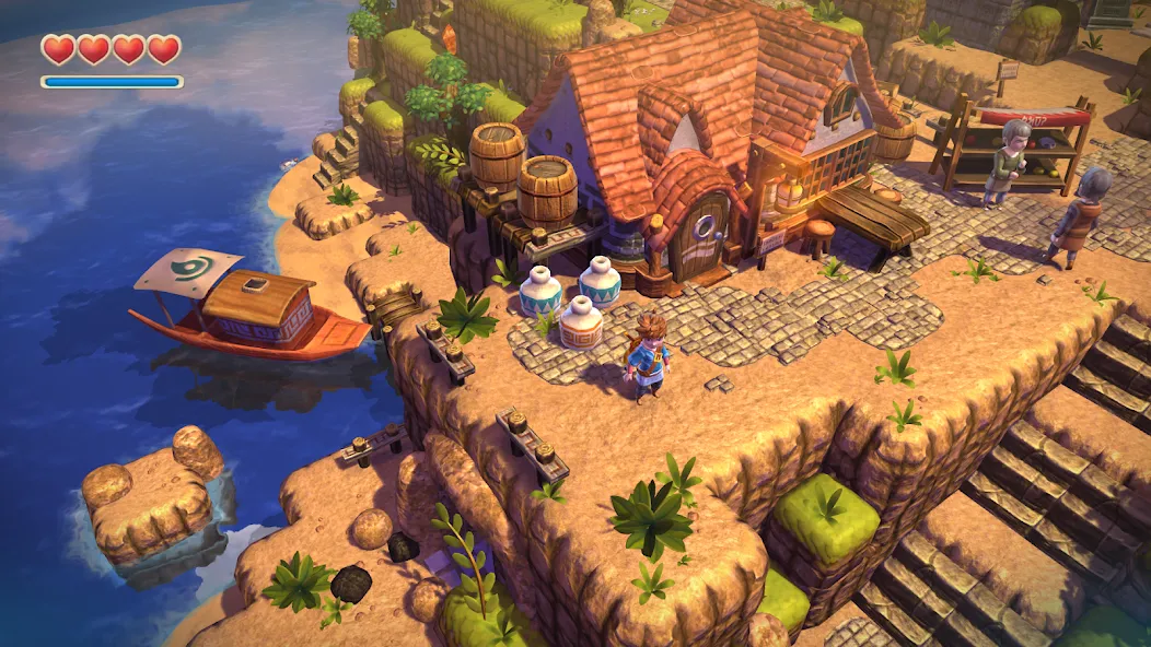 Oceanhorn ™ (Оушенхорн) [МОД: Бесконечные деньги, Монеты и Мега MOD] Screenshot 1
