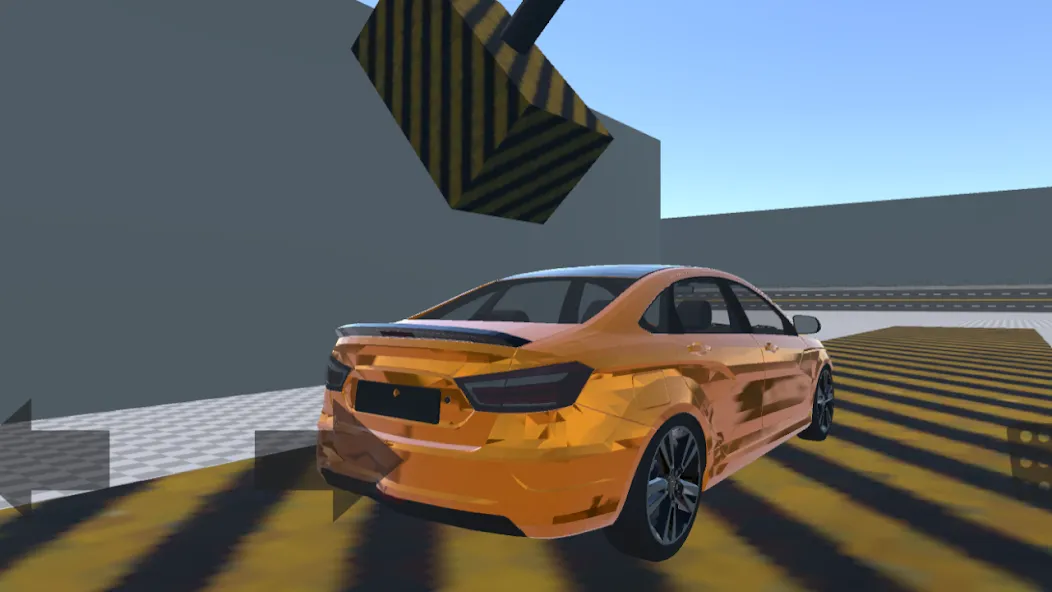АВТОВАЗ КРАШ ТЕСТ СИМУЛЯТОР [МОД: Много монет, Открытые уровни и Мега MOD] Screenshot 5