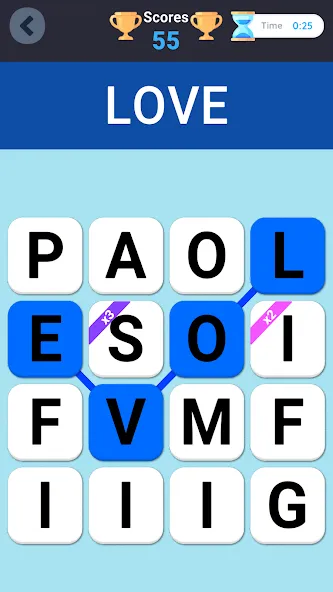 Wordell - Word Guess Fillword [МОД: Много монет, Открытые уровни и Мега MOD] Screenshot 1