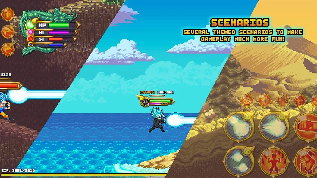 XENO BALL: LEGENDS WARRIORS (Ксено болл) [МОД: Меню, Бесконечные монеты и Открытые уровни] Screenshot 3