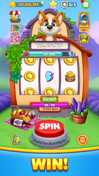Coin Chef (Кузин Мастер) [МОД: Меню, Бесконечные монеты и Открытые уровни] Screenshot 1