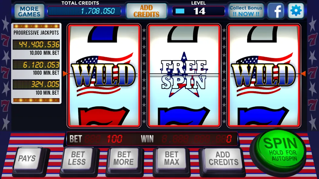 777 Slots Casino Classic Slots (Слоты Казино Классические Слоты) [МОД: Деньги, Монеты и Меню MOD] Screenshot 5