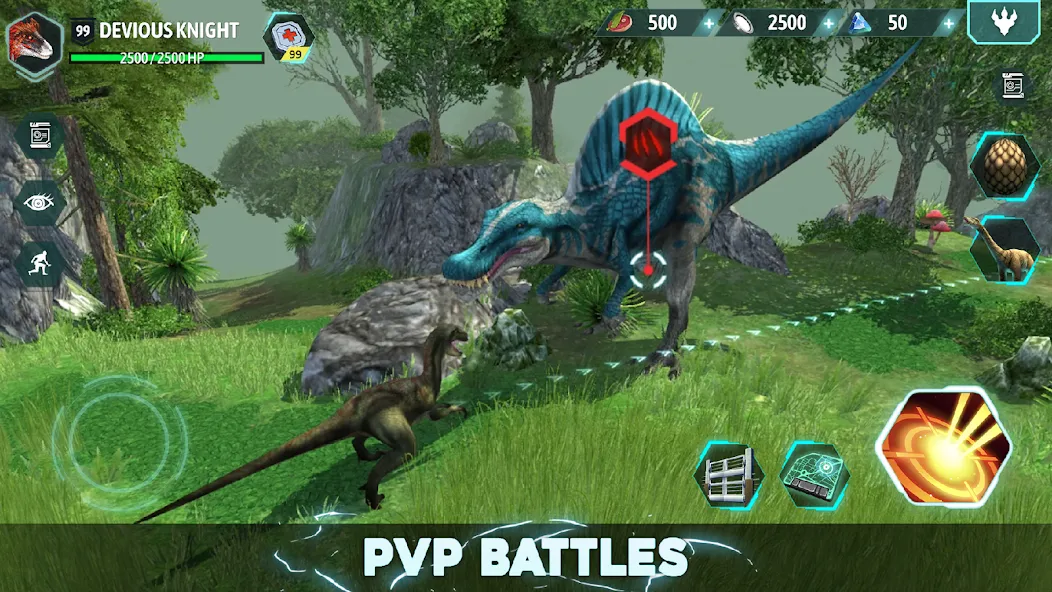 Dino Tamers - Jurassic MMO (Дино Дрессировщики) [МОД: Много монет, Открытые уровни и Мега MOD] Screenshot 4