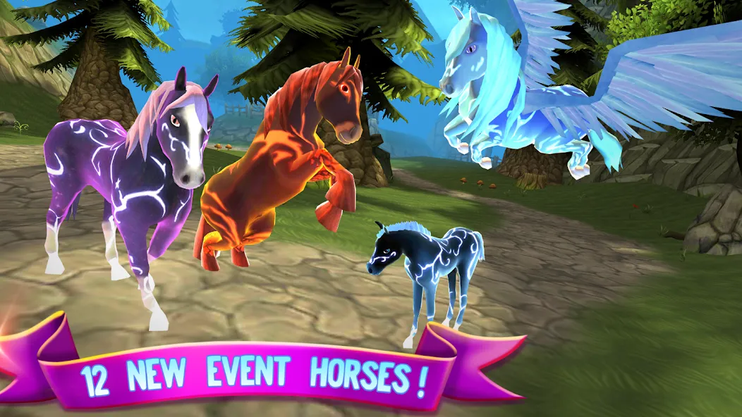 Horse Paradise: My Dream Ranch [МОД: Много монет, Открытые уровни и Мега MOD] Screenshot 1