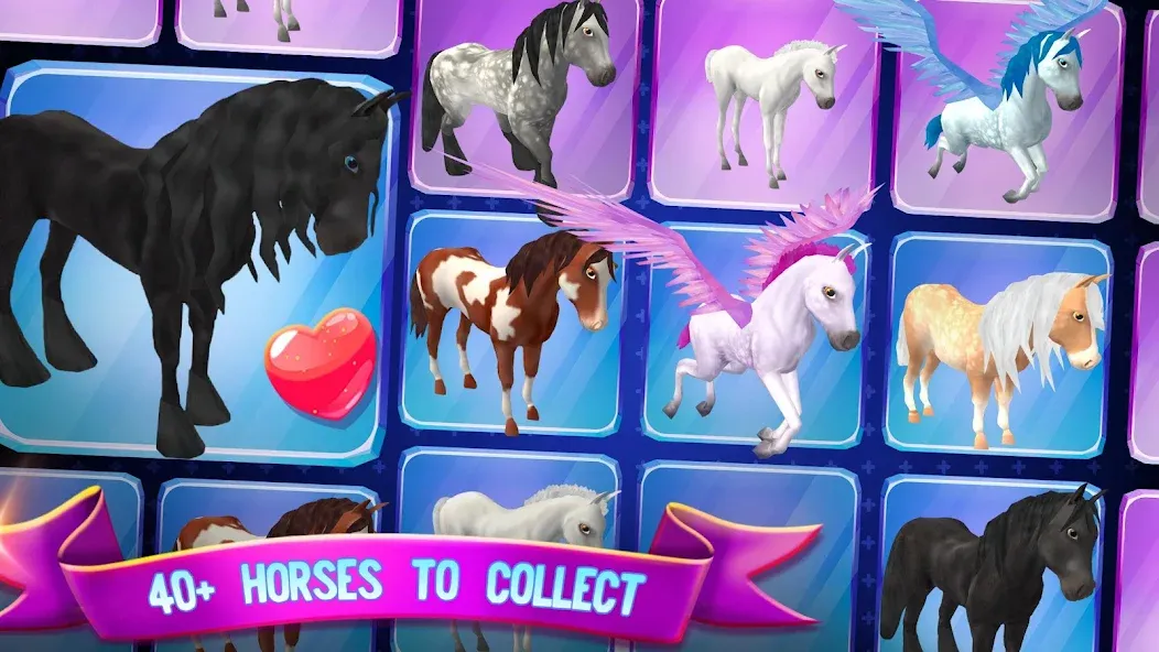 Horse Paradise: My Dream Ranch [МОД: Много монет, Открытые уровни и Мега MOD] Screenshot 5