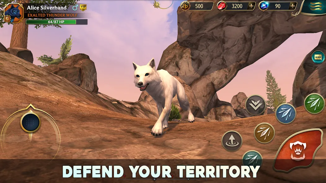 Wolf Tales - Wild Animal Sim (Вулф Тейлс) [МОД: Меню, Бесконечные монеты и Открытые уровни] Screenshot 5