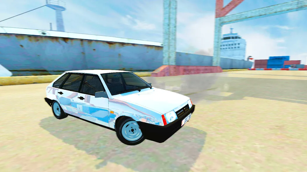 Lada Drift Simulator - Online [МОД: Много монет, Открытые уровни и Мега MOD] Screenshot 1