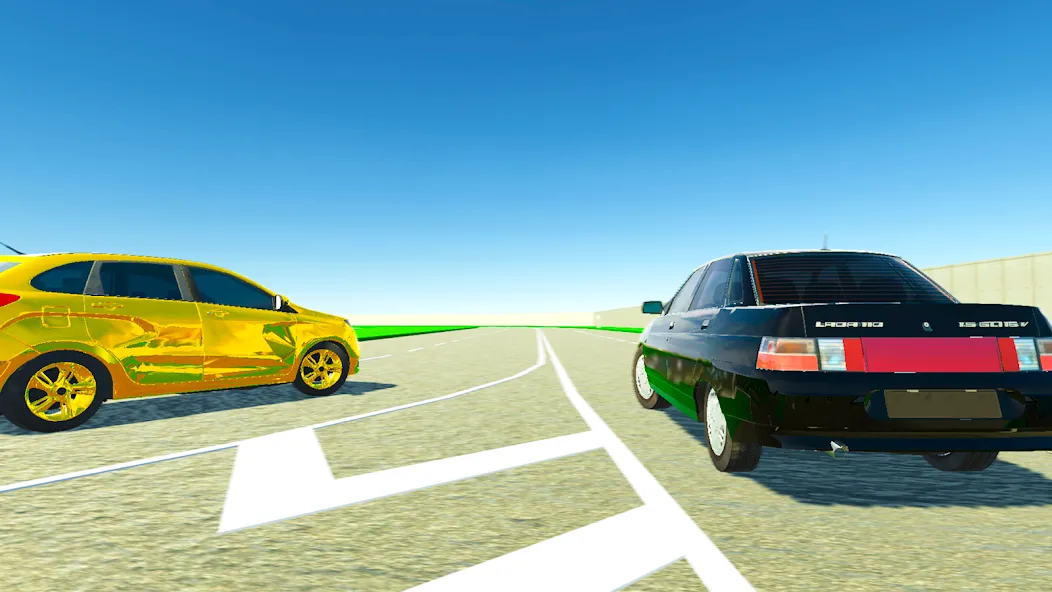 Lada Drift Simulator - Online [МОД: Много монет, Открытые уровни и Мега MOD] Screenshot 3