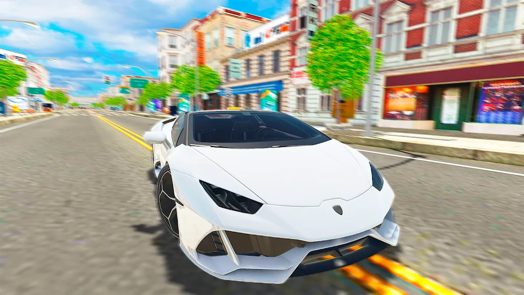 Car Driving Simulator: Online (Кар Драйвинг Симулятор) [МОД: Много монет, Открытые уровни и Мега MOD] Screenshot 5