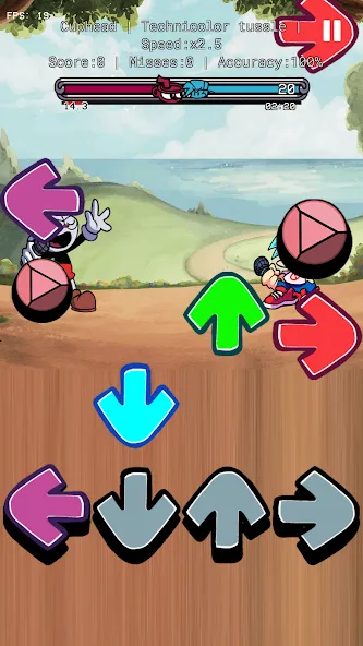 Indie Cross V1 Digital Battles (Инди Кросс 1) [МОД: Деньги, Монеты и Меню MOD] Screenshot 1