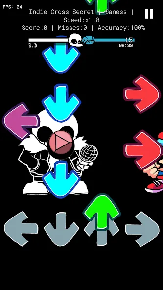 Indie Cross V1 Digital Battles (Инди Кросс 1) [МОД: Деньги, Монеты и Меню MOD] Screenshot 4