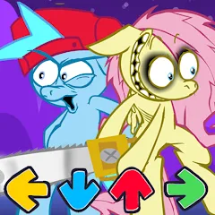 Скачать Magic Music Rainbow Battle (Лошадь  Инди 2) [МОД: Меню, Бесконечные монеты и Открытые уровни] | Взлом Magic Music Rainbow Battle на Андроид