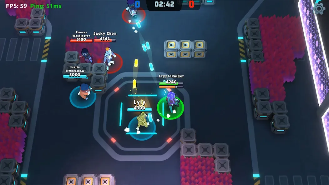 Galaxy Fight Club (Гэлэкси Файт Клаб) [МОД: Много денег, Монет и Все открыто] Screenshot 1
