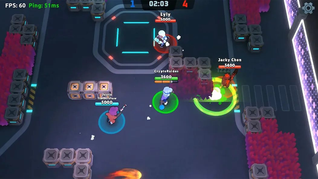 Galaxy Fight Club (Гэлэкси Файт Клаб) [МОД: Много денег, Монет и Все открыто] Screenshot 3