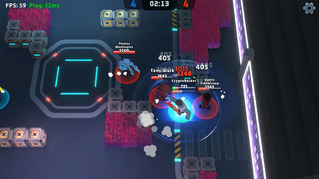 Galaxy Fight Club (Гэлэкси Файт Клаб) [МОД: Много денег, Монет и Все открыто] Screenshot 4