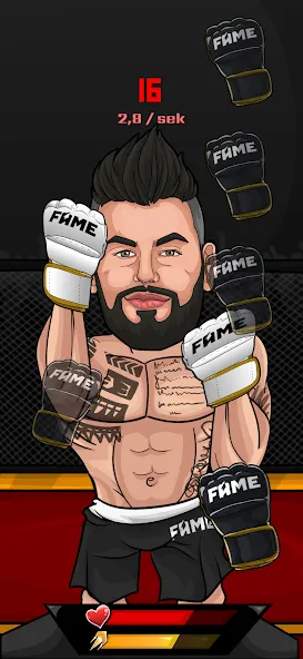 FAME MMA APP (ФЕЙМ ММА АПП) [МОД: Все открыто, Дополнительные деньги и Меню MOD] Screenshot 3