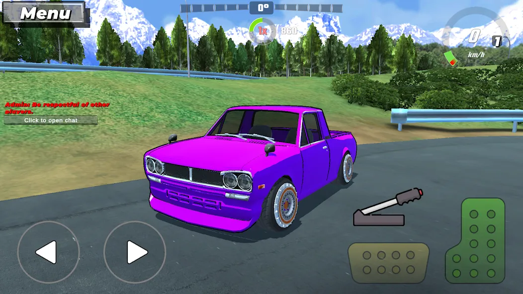 Drift King: Online (Дрифт Кинг) [МОД: Все открыто, Дополнительные деньги и Меню MOD] Screenshot 3