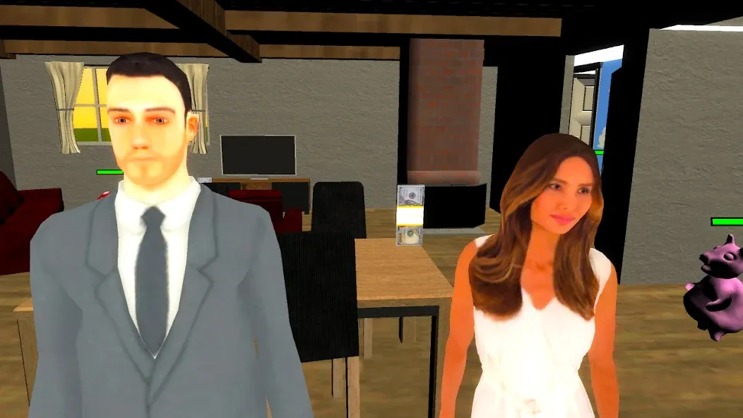 Child Dance Farting Says 3D [МОД: Все открыто, Дополнительные деньги и Меню MOD] Screenshot 1