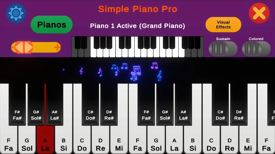 Simple Piano Pro (Симпл Пиано Про) [МОД: Бесконечные деньги, Монеты и Мега MOD] Screenshot 3