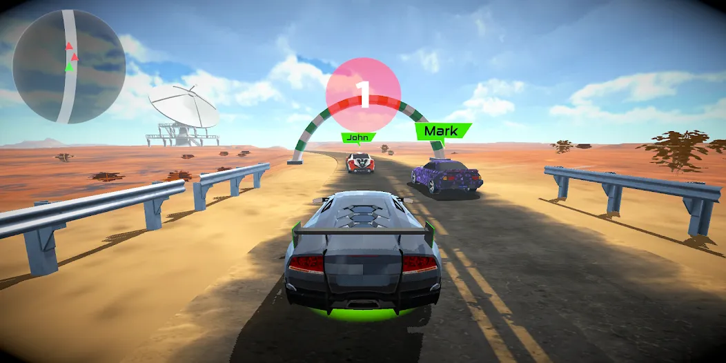 Rally Car : Extreme Fury Race (Ралли Кар) [МОД: Все открыто, Дополнительные деньги и Меню MOD] Screenshot 1