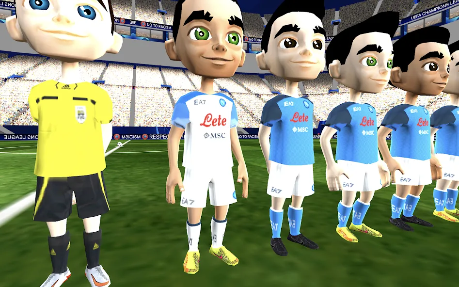 Champions League - UEFA Game (Чемпионс Лига) [МОД: Много монет, Открытые уровни и Мега MOD] Screenshot 3