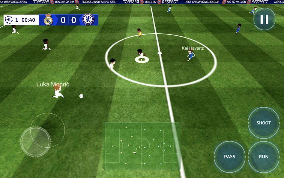 Champions League - UEFA Game (Чемпионс Лига) [МОД: Много монет, Открытые уровни и Мега MOD] Screenshot 4