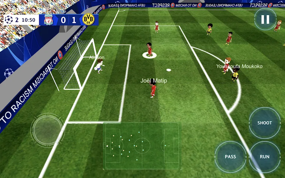Champions League - UEFA Game (Чемпионс Лига) [МОД: Много монет, Открытые уровни и Мега MOD] Screenshot 5