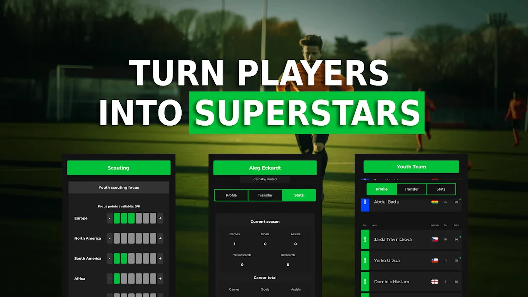 Club Boss - Soccer Game (Клуб Босс) [МОД: Бесконечные деньги, Монеты и Мега MOD] Screenshot 3