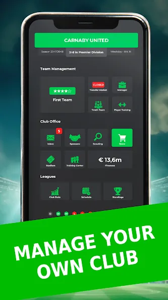 Club Boss - Soccer Game (Клуб Босс) [МОД: Бесконечные деньги, Монеты и Мега MOD] Screenshot 4