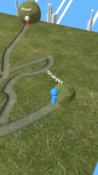 Bridge Race [МОД: Меню, Бесконечные монеты и Открытые уровни] Screenshot 4