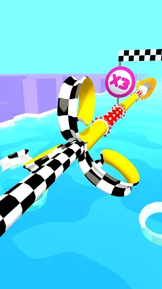 Spiral Rider (пирал райдер) [МОД: Все открыто, Дополнительные деньги и Меню MOD] Screenshot 5