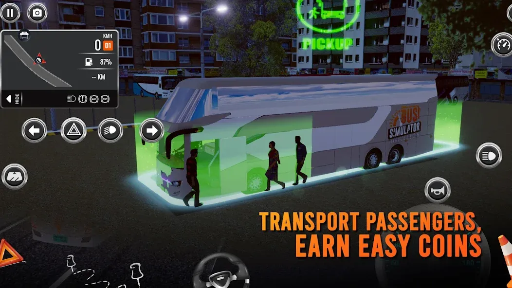 Bus Simulator Bangladesh (Бус Симулятор Бангладеш) [МОД: Много монет, Открытые уровни и Мега MOD] Screenshot 2