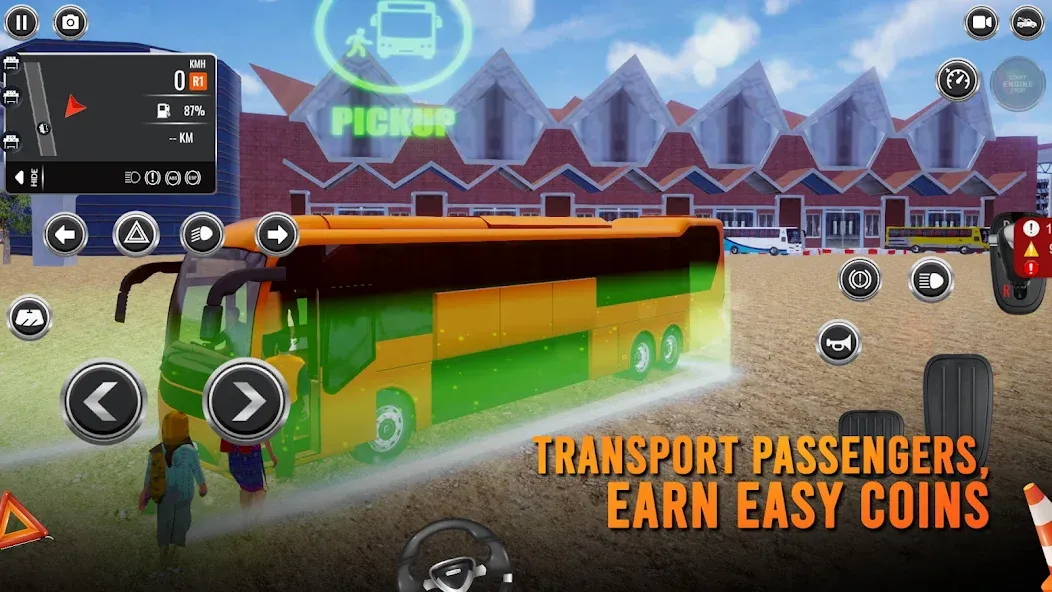 Bus Simulator Bangladesh (Бус Симулятор Бангладеш) [МОД: Много монет, Открытые уровни и Мега MOD] Screenshot 3