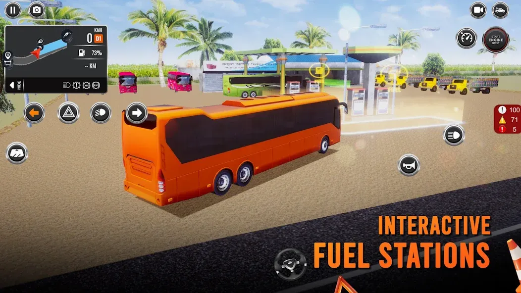 Bus Simulator Bangladesh (Бус Симулятор Бангладеш) [МОД: Много монет, Открытые уровни и Мега MOD] Screenshot 5